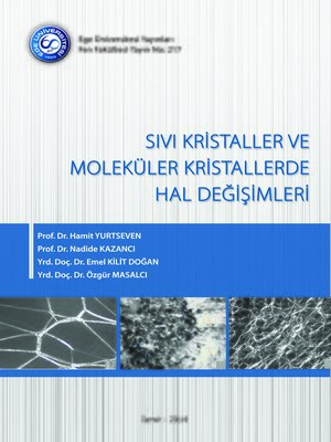 cover image of Sıvı Kristaller ve Moleküler Kristallerde Hal Değişimi